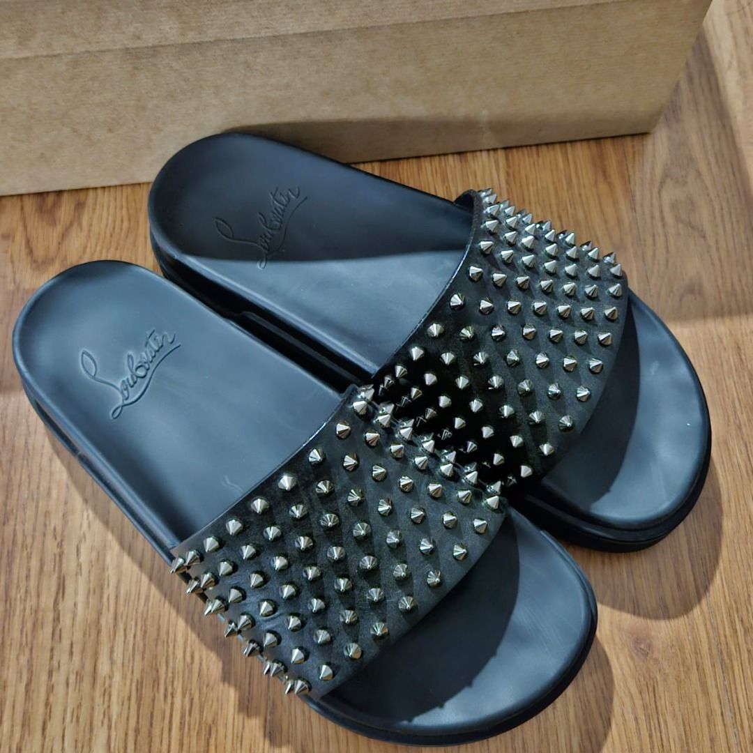 Louboutin slides sales with spikes
