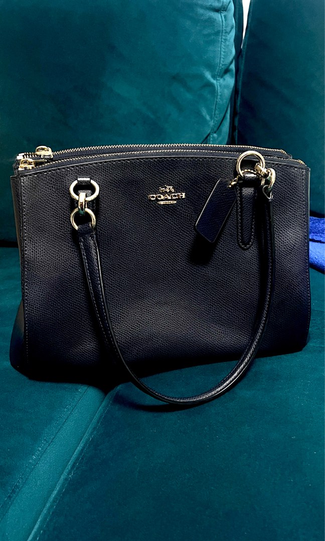 COACH Mini Christie Carryall Black Luxury Bags Wallets on Carousell