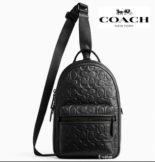 Men's coach clearance backpack sale