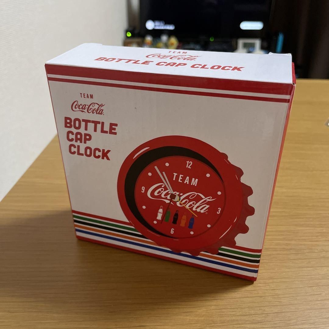 Cocacola bottle cap clock, Furniture & Home Living, Home Decor, Clocks