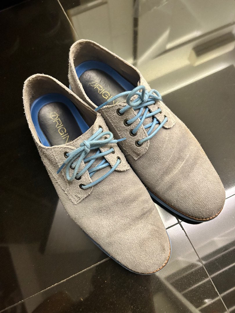 Cole haan best sale grey suede shoes