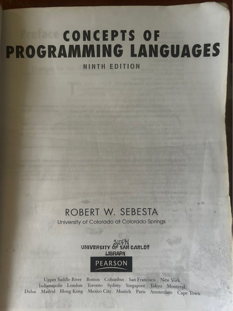 Concepts of Programming Languages, Hobbies & Toys, Books & Magazines ...