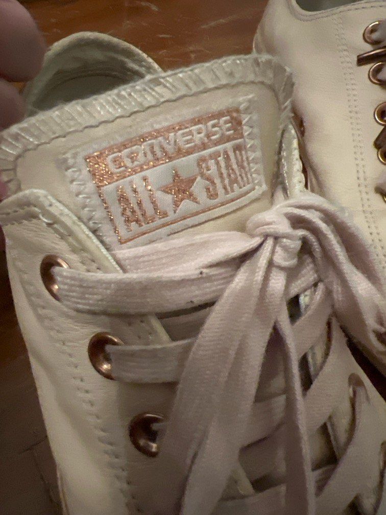 Converse All Star Limited Edt in blush pink leather Women s