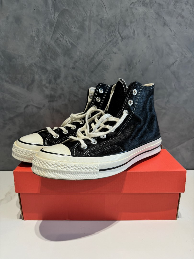 Converse Chuck Taylor All Star 70s Hi Pony Hair Black 164588C Carousell
