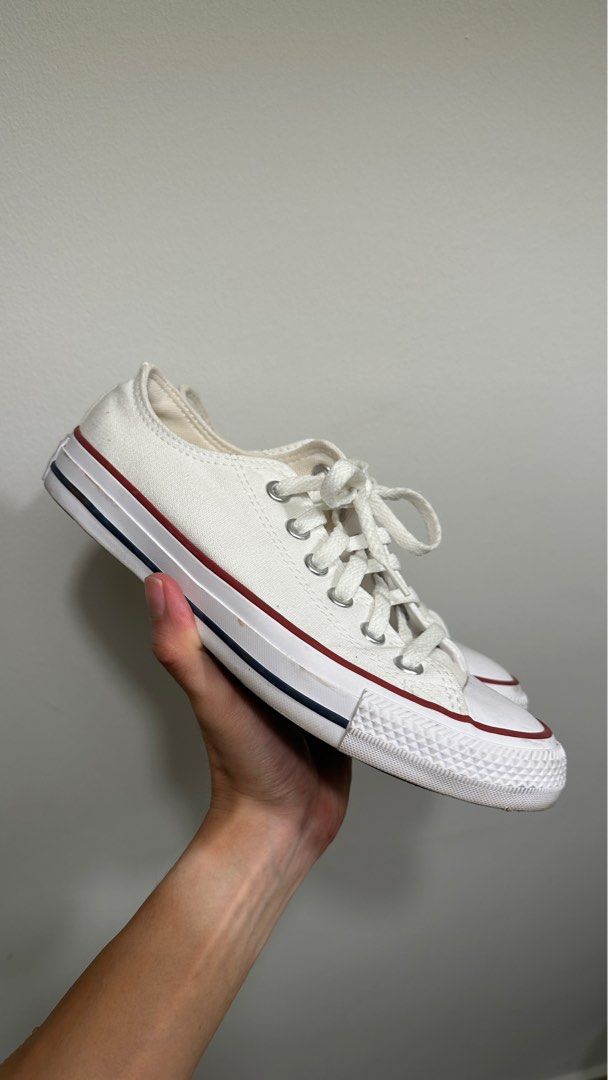 White vintage converse new arrivals