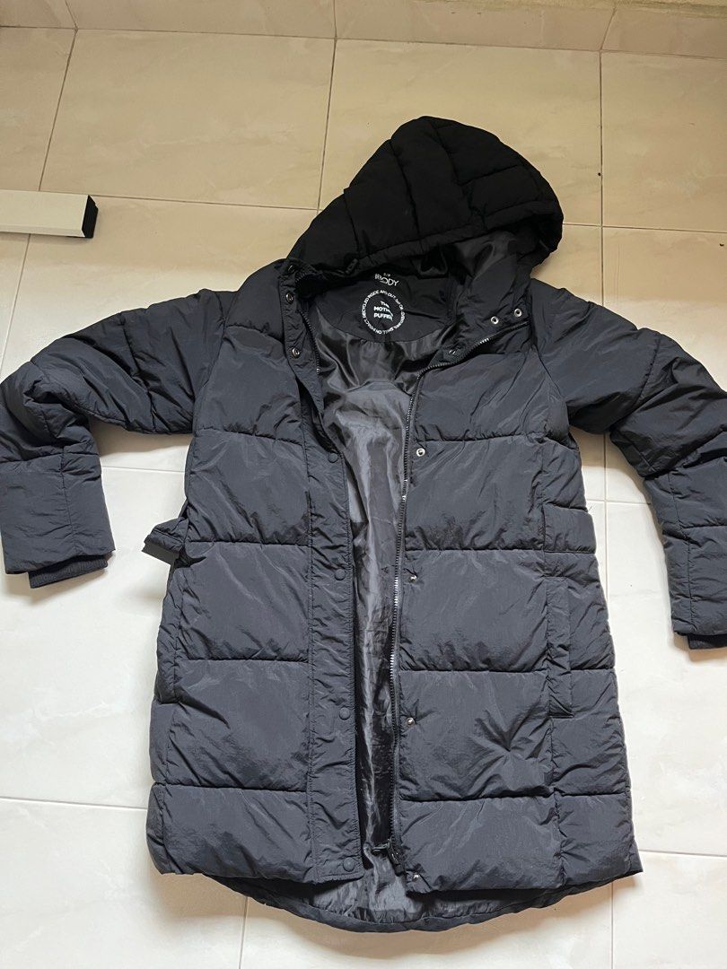 The mother mid length online puffer