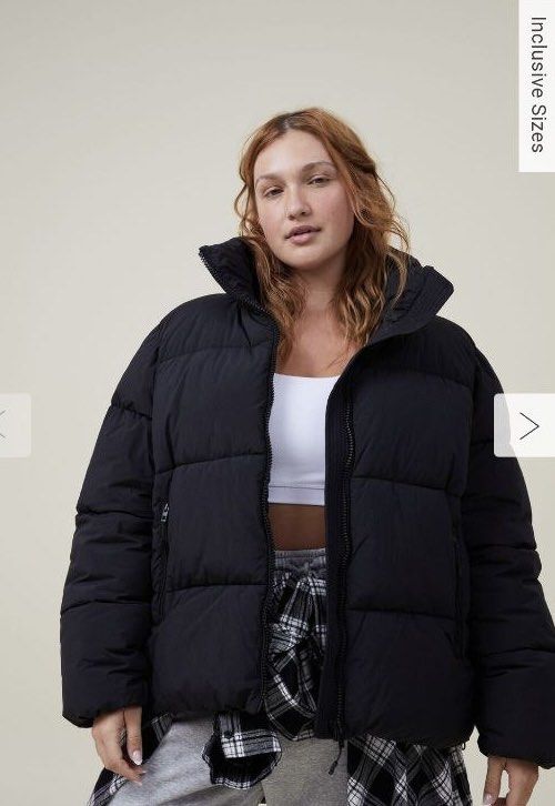 Puffer jacket outlet mid length