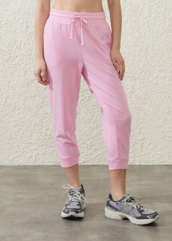 Cotton On Lifestyle Cropped Pink Joggers Track Pants