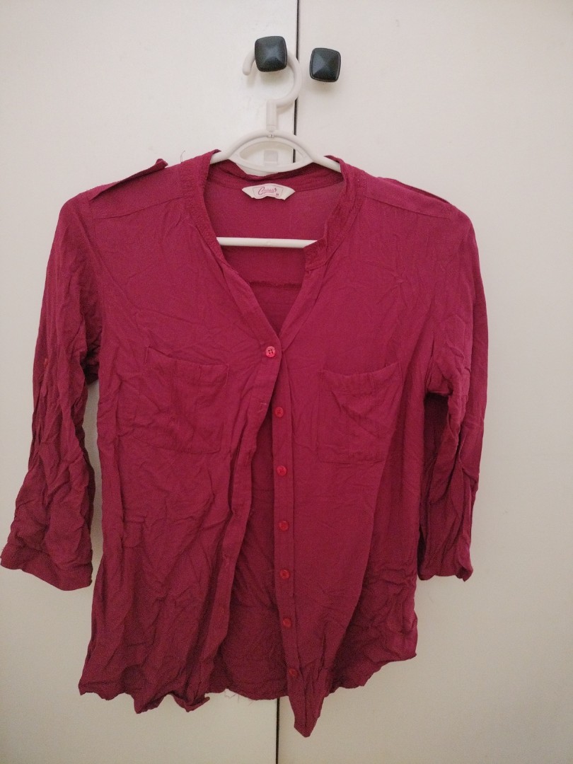 Crissa 3/4, Women's Fashion, Tops, Blouses on Carousell