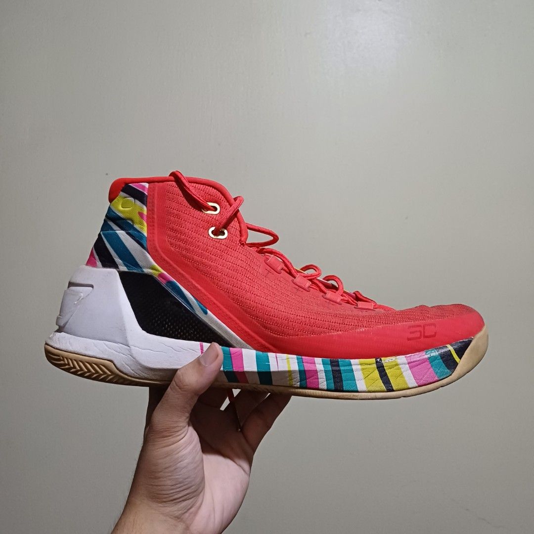 Under armor Curry 3, Men's Fashion, Footwear, Sneakers on Carousell