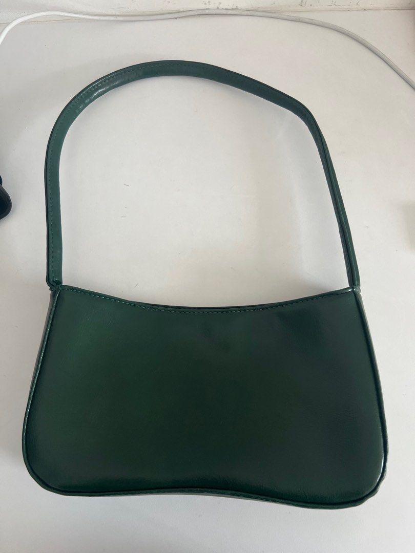 Sold at Auction: Lazaro Genuine Leather Green Purse