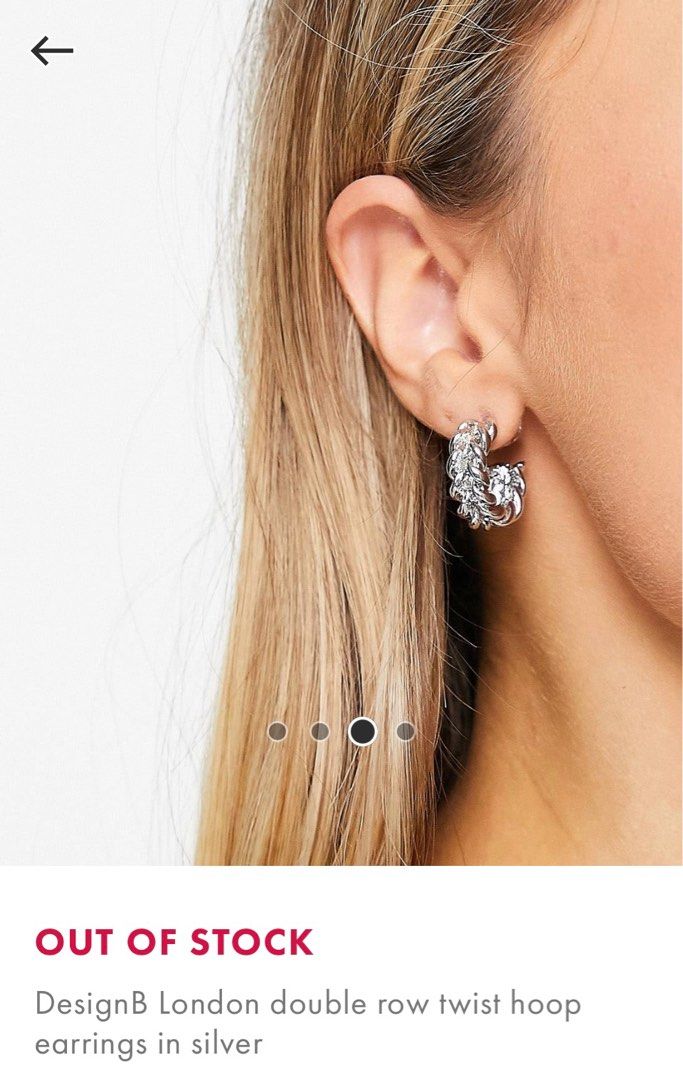 Gold and silver twist hoop new arrivals earrings