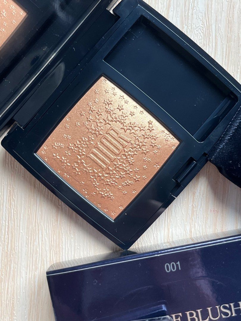 Dior rouge blush midnight wish couture colour golden shimmer powder blush