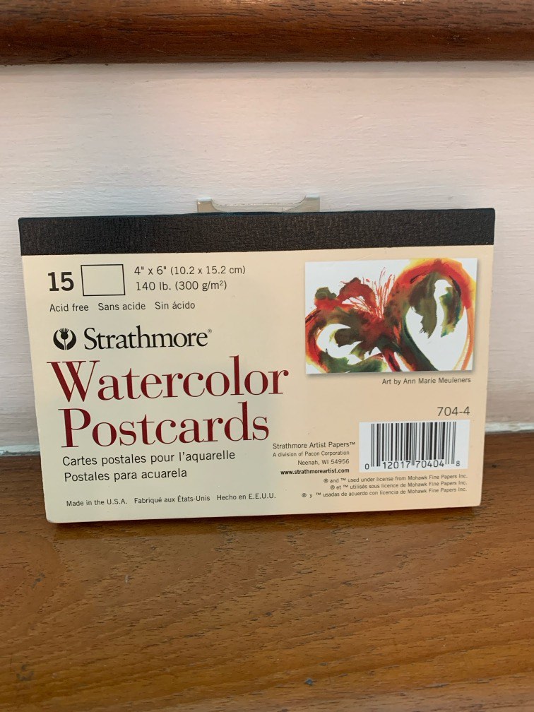 DIY Watercolor Postcards