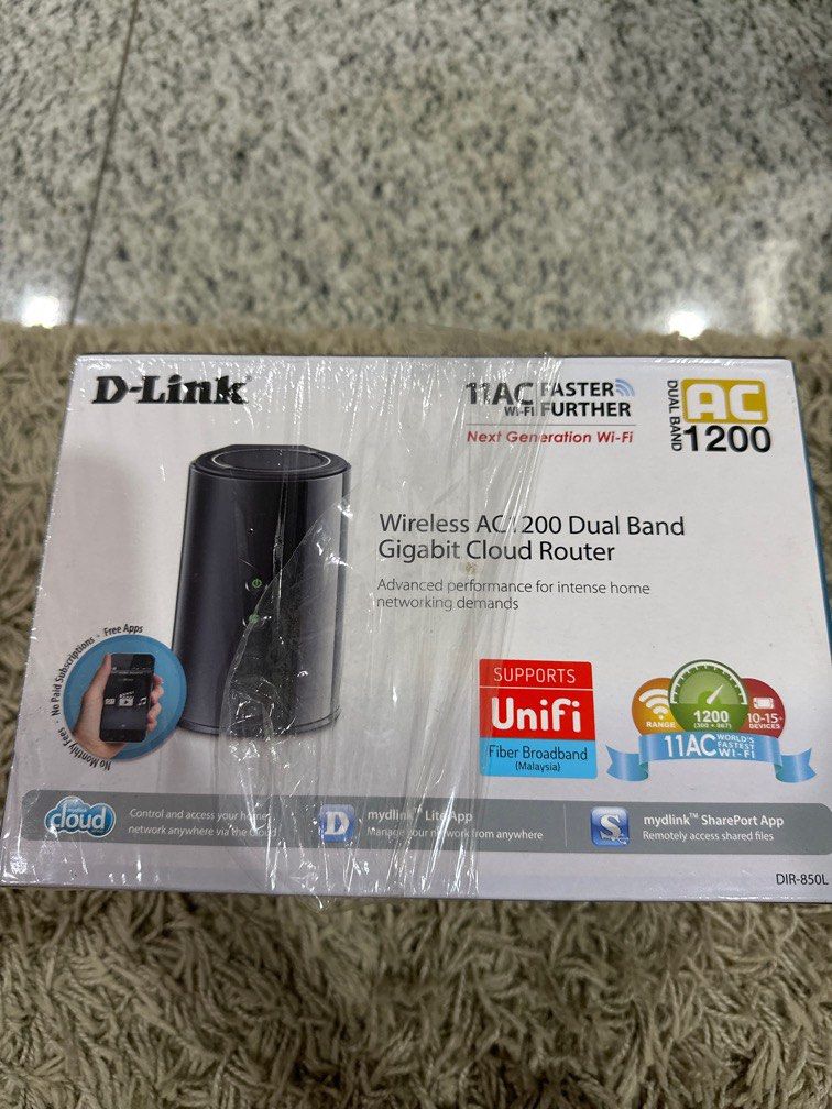 D-Link Router AC1200, Computers & Tech, Parts & Accessories, Networking ...