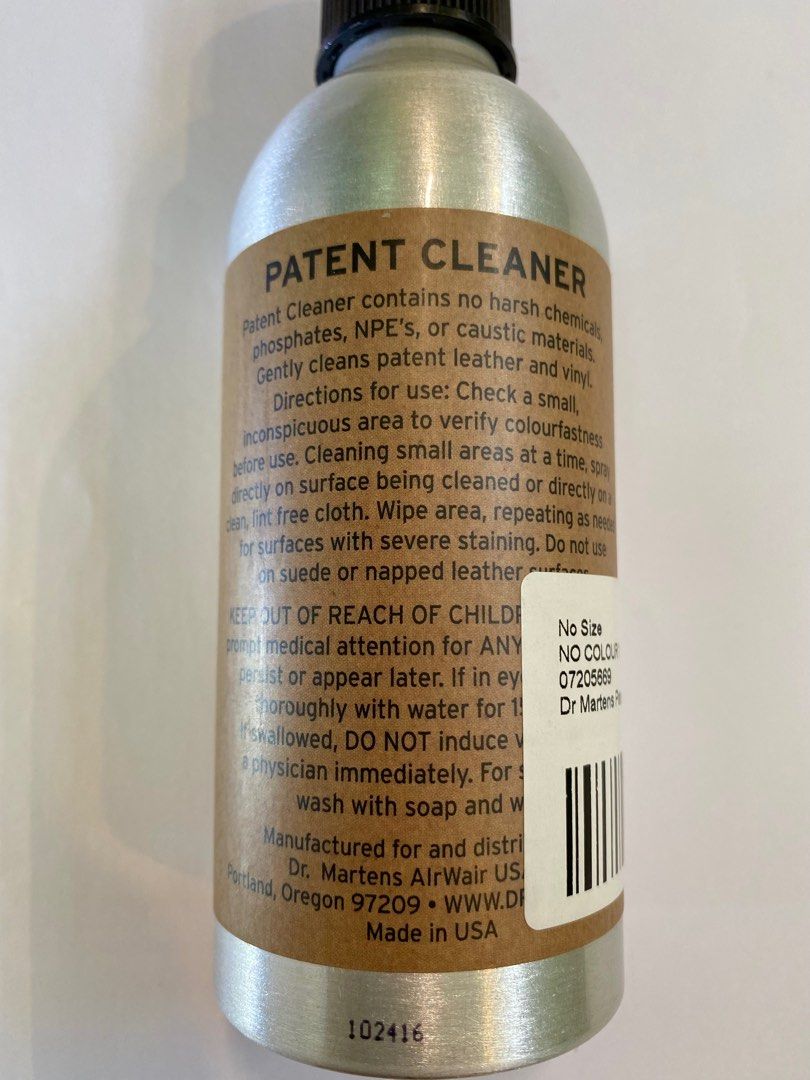 Dr martens patent cleaner shop