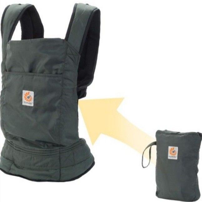 Ergobaby Travel Stowaway Baby Carrier Olive Babies Kids