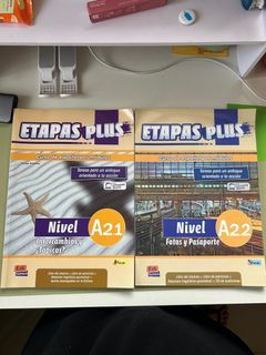 Etapas Plus A2.1 and A2.2 text books