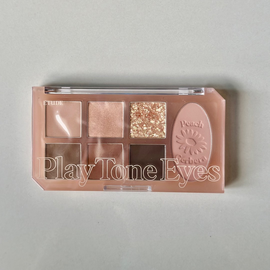 ETUDE Play Tone Eye Palette 6.4g PEACH GERBERA, Beauty & Personal Care