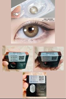 Eyeshare Graded Contact Lens - OMG BROWN