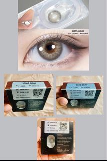 Eyeshare Graded Contact Lens - OMG GRAY