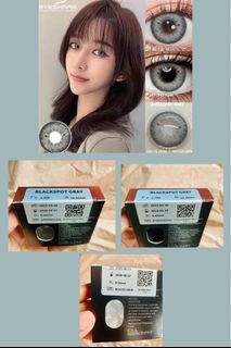 Eyeshare Graded Contact Lens - BLACKSPOT GRAY