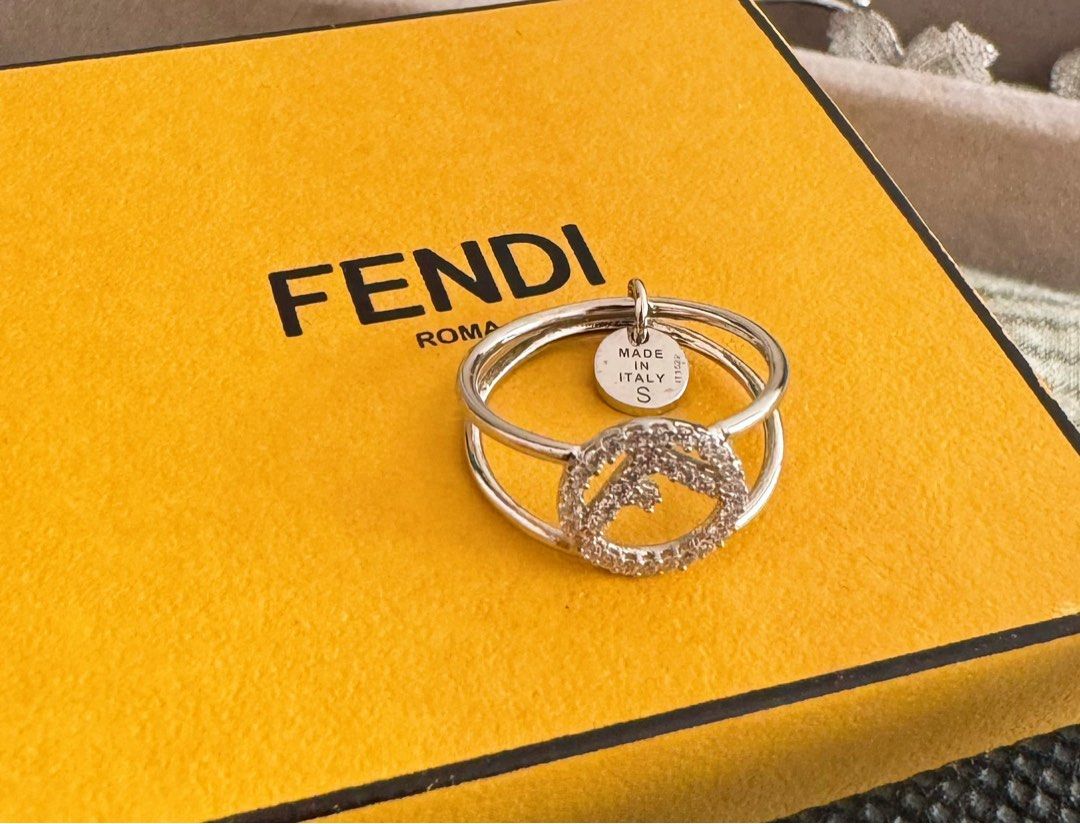 Shop FENDI F IS FENDI Rings by RiseandShine | BUYMA