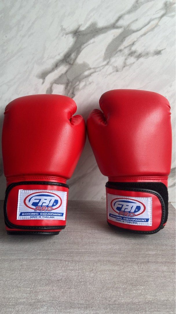 BN FBT Pro Boxing Gloves (Muay Thai Boxing Gloves), Sports Equipment, Other Sports Equipment and