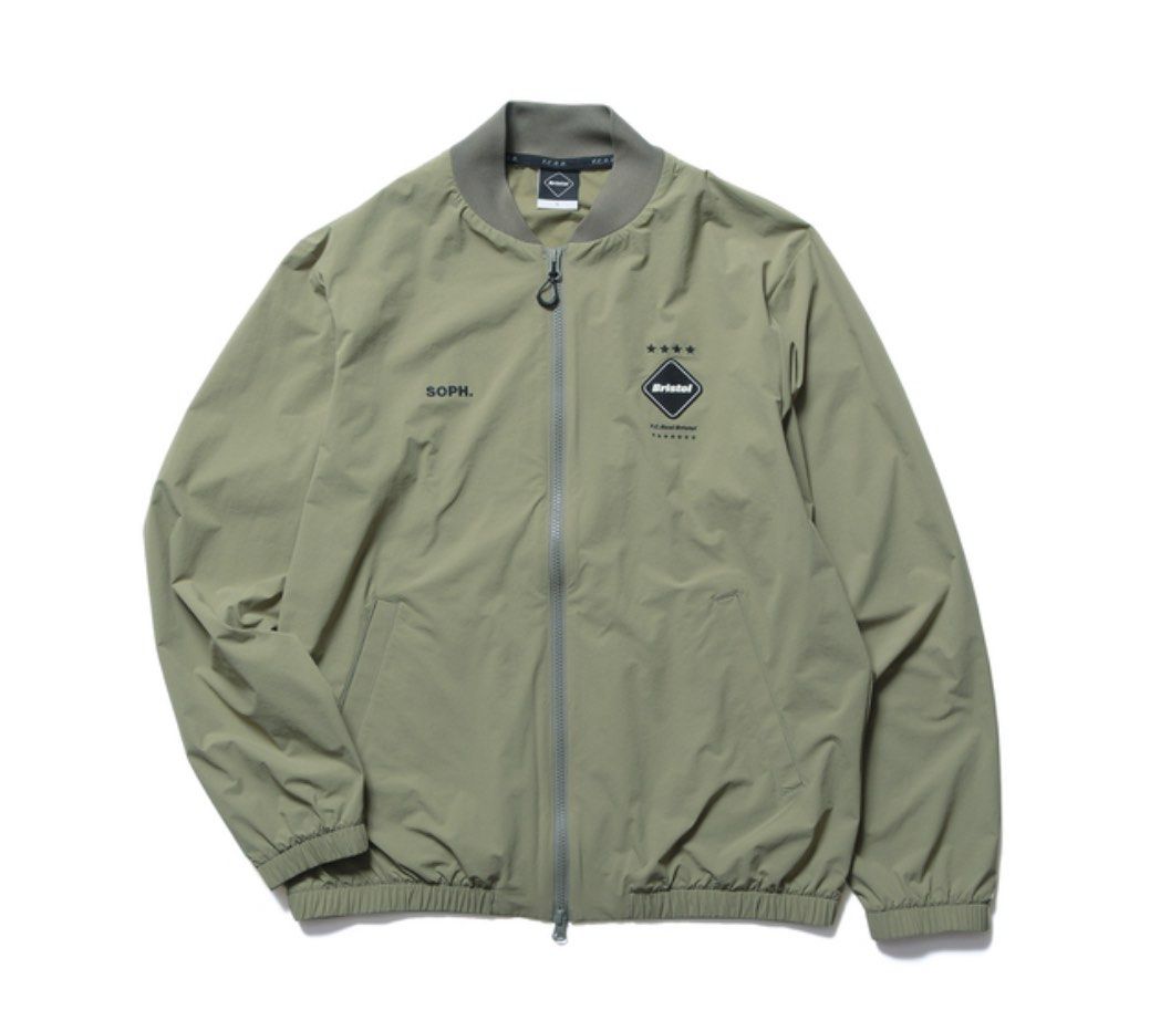 fcrb DRY ACTIVE STRETCH RIBBED JACKET - ナイロンジャケット