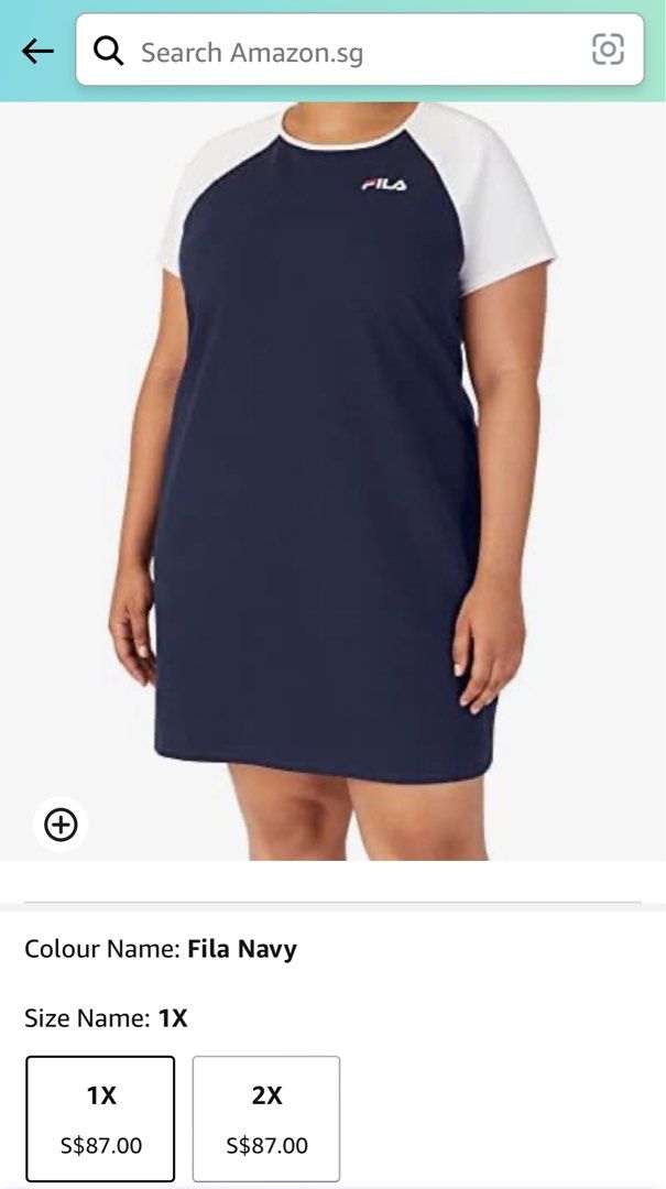 Fila outfit plus size sales