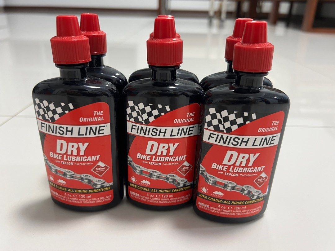 Finish Line Dry bike Lubricant, Sports Equipment, Bicycles & Parts
