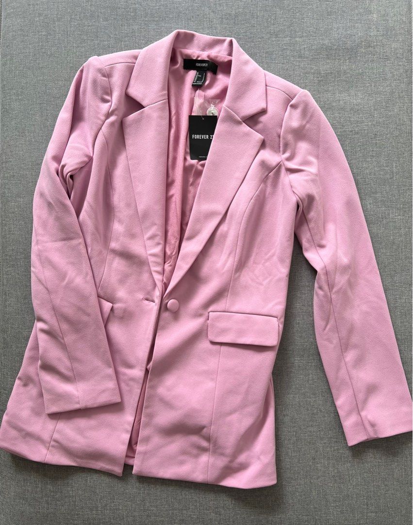 Purple blazer forever 21 outlet