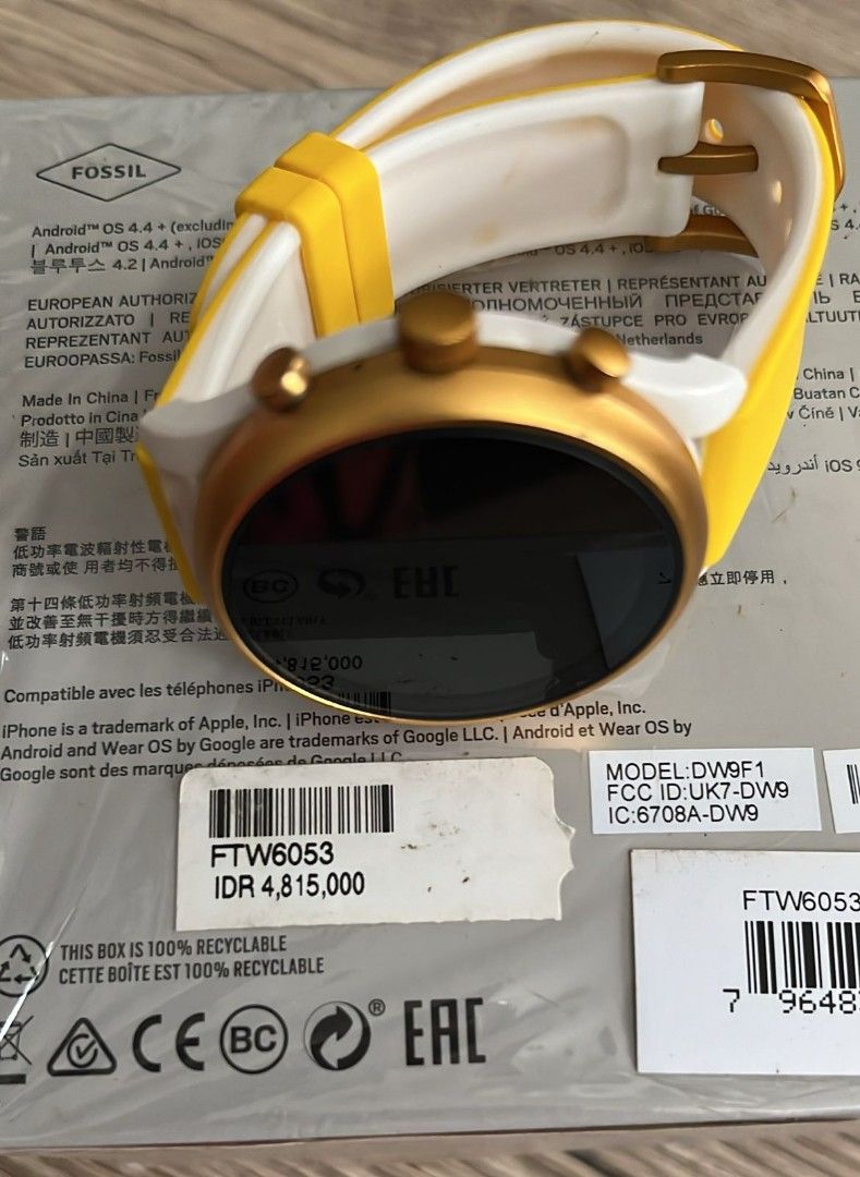 FOSSIL GEN 4 model DW9F1 Barang Mewah Jam Tangan di Carousell