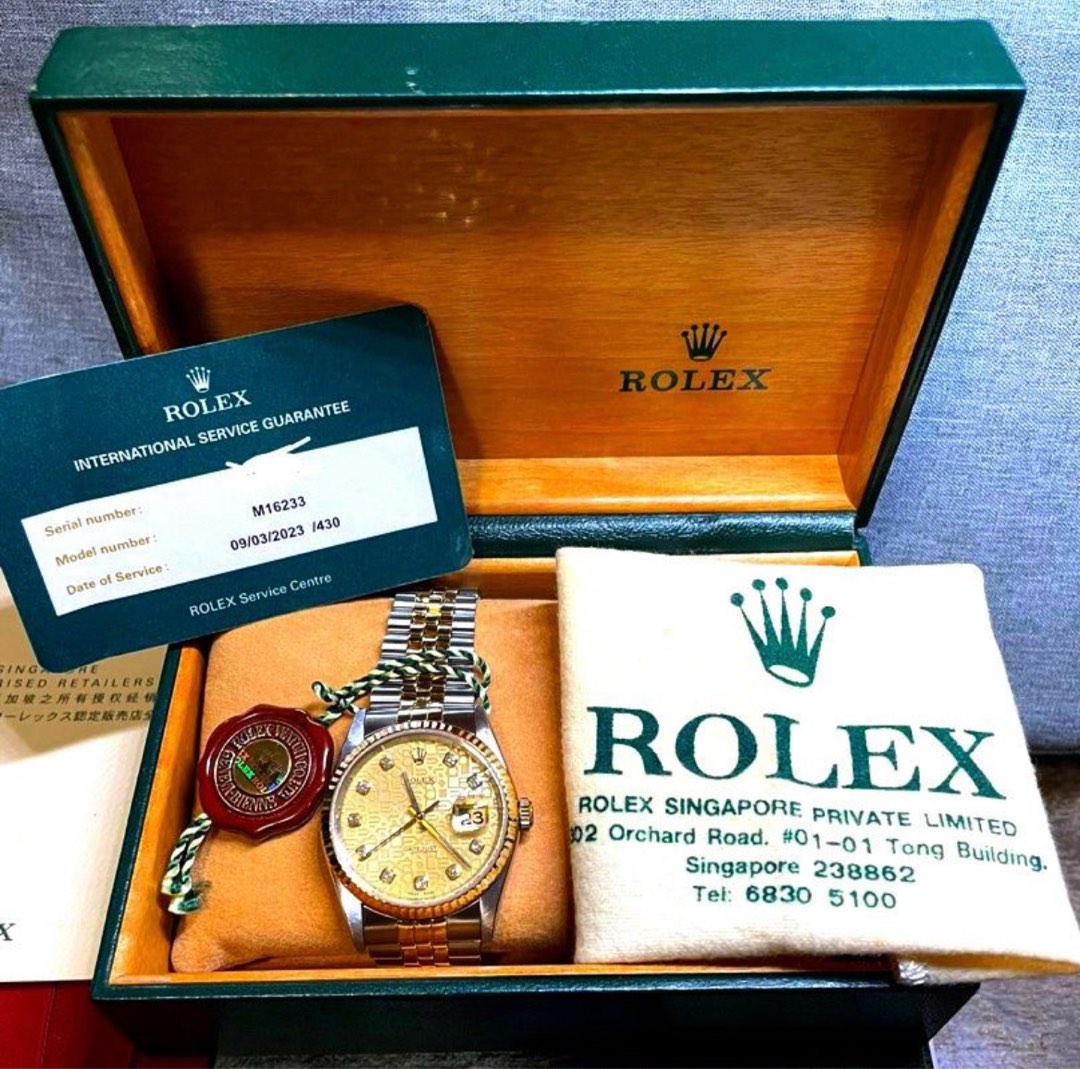 Rolex tong hotsell building opening hours