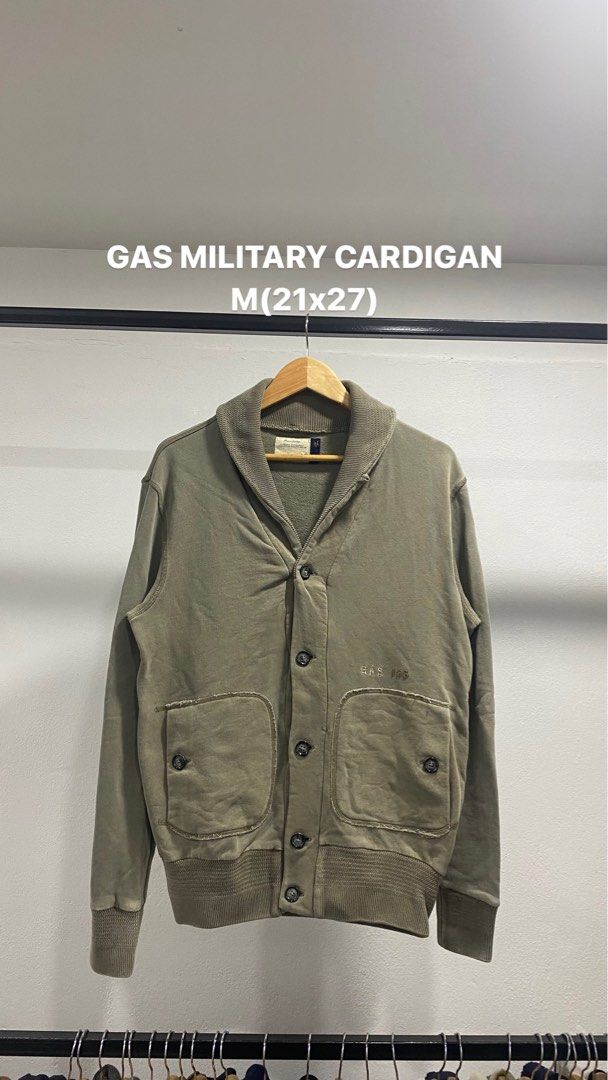 Military 2024 cardigan sweater