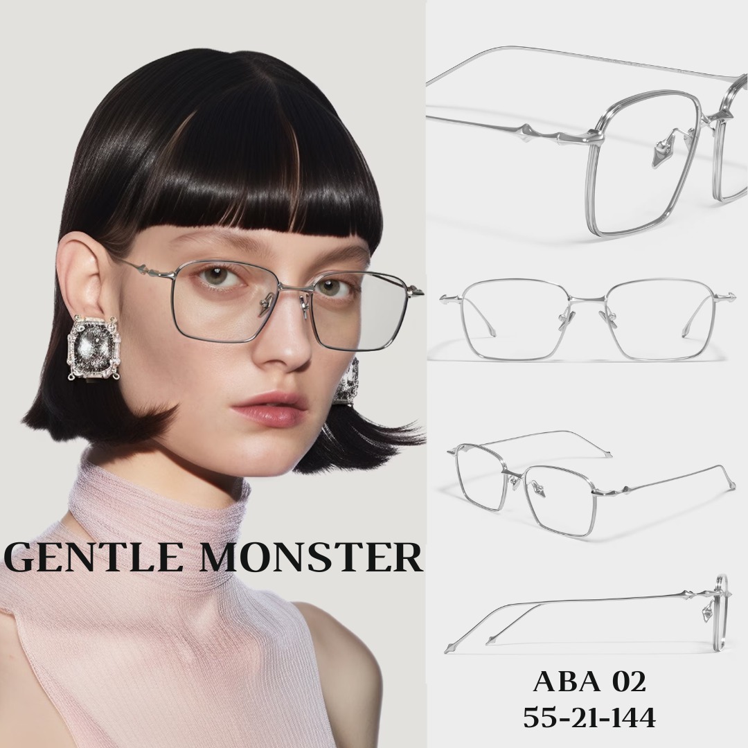 Ready Stock) ABA 02 | Gentle Monster 2024 Glasses | 55-21-144