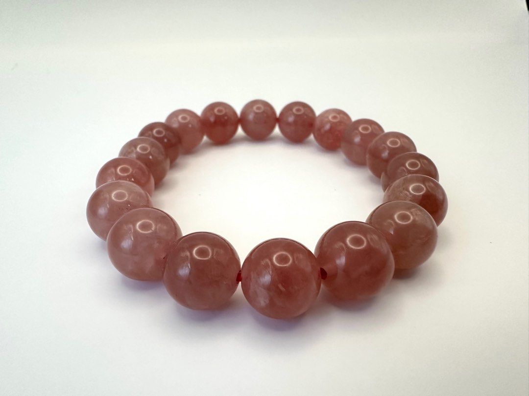 Genuine rose quartz beads cheap