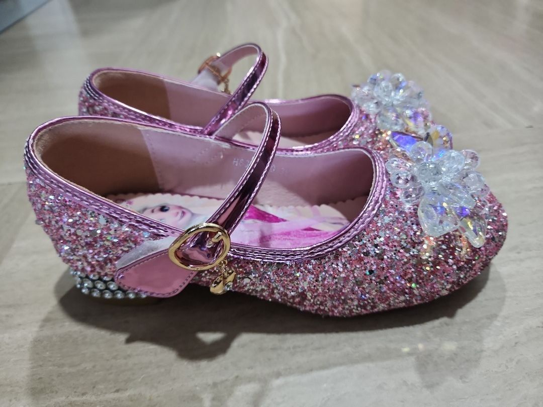 Girls purple party shoes hot sale