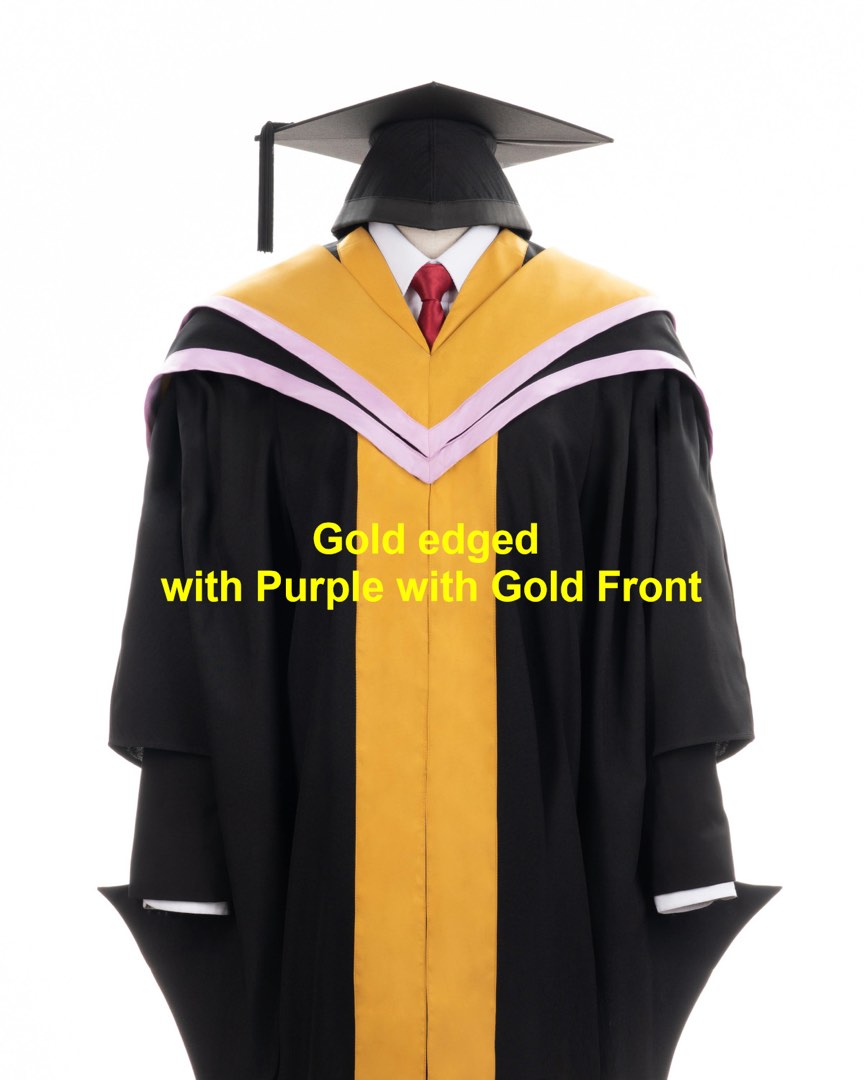 Graduation Gown (Masters of Science), Hobbies & Toys, Stationery & Craft,  Stationery & School Supplies on Carousell