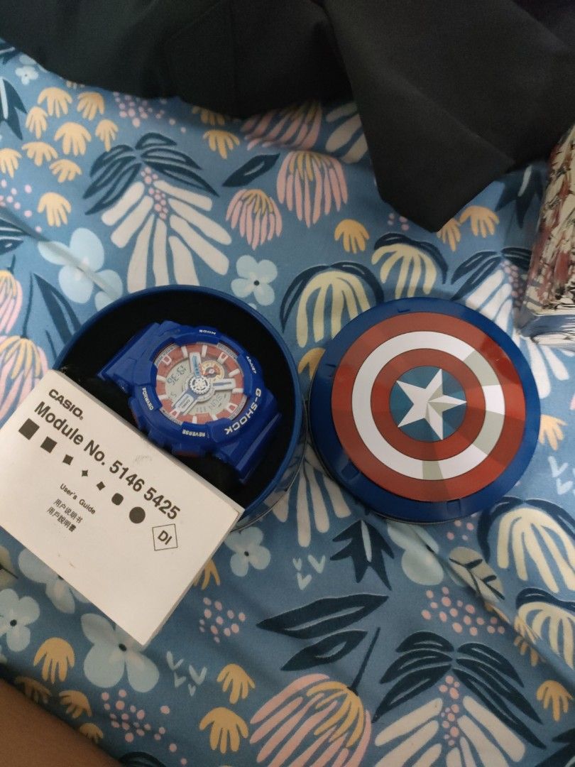 Casio discount captain america