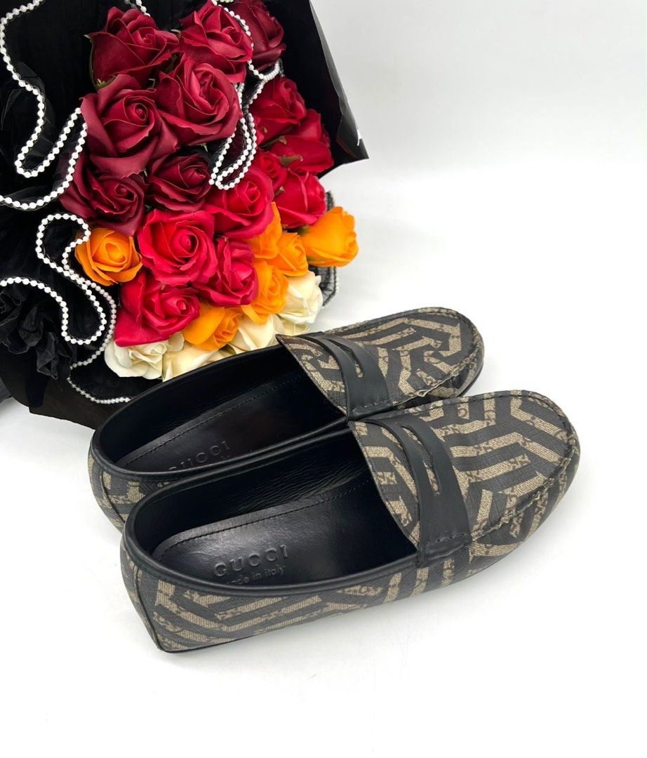 Gucci rose loafers hot sale