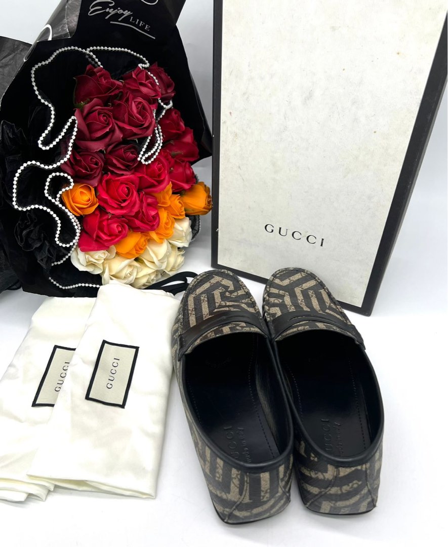 Gucci rose loafers store