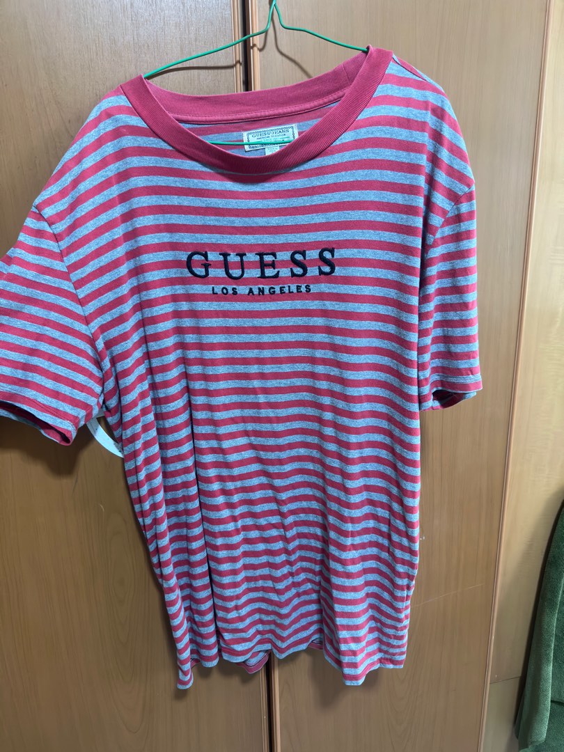 Guess hotsell striped tee