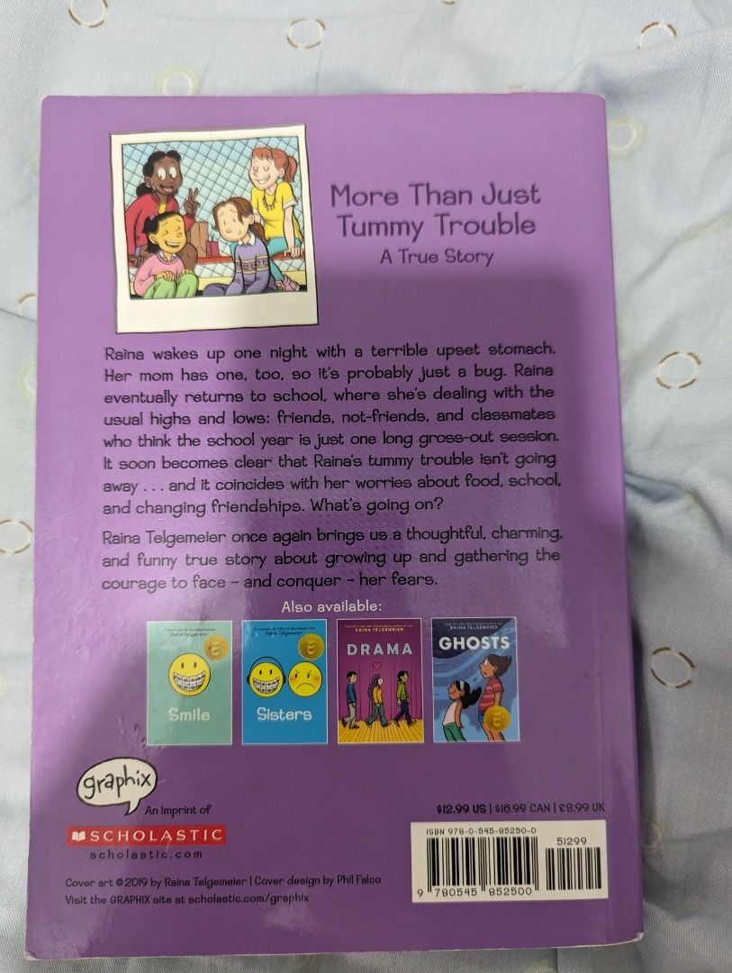 Guts by Raina Telgemeier (Category: Storybooks) located in Muntinlupa City. Submitted by tech2000ph (Listing ID 1279363927, Image 2). Description: .