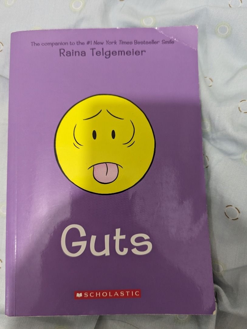 Guts by Raina Telgemeier, Hobbies & Toys, Books & Magazines, Children's
