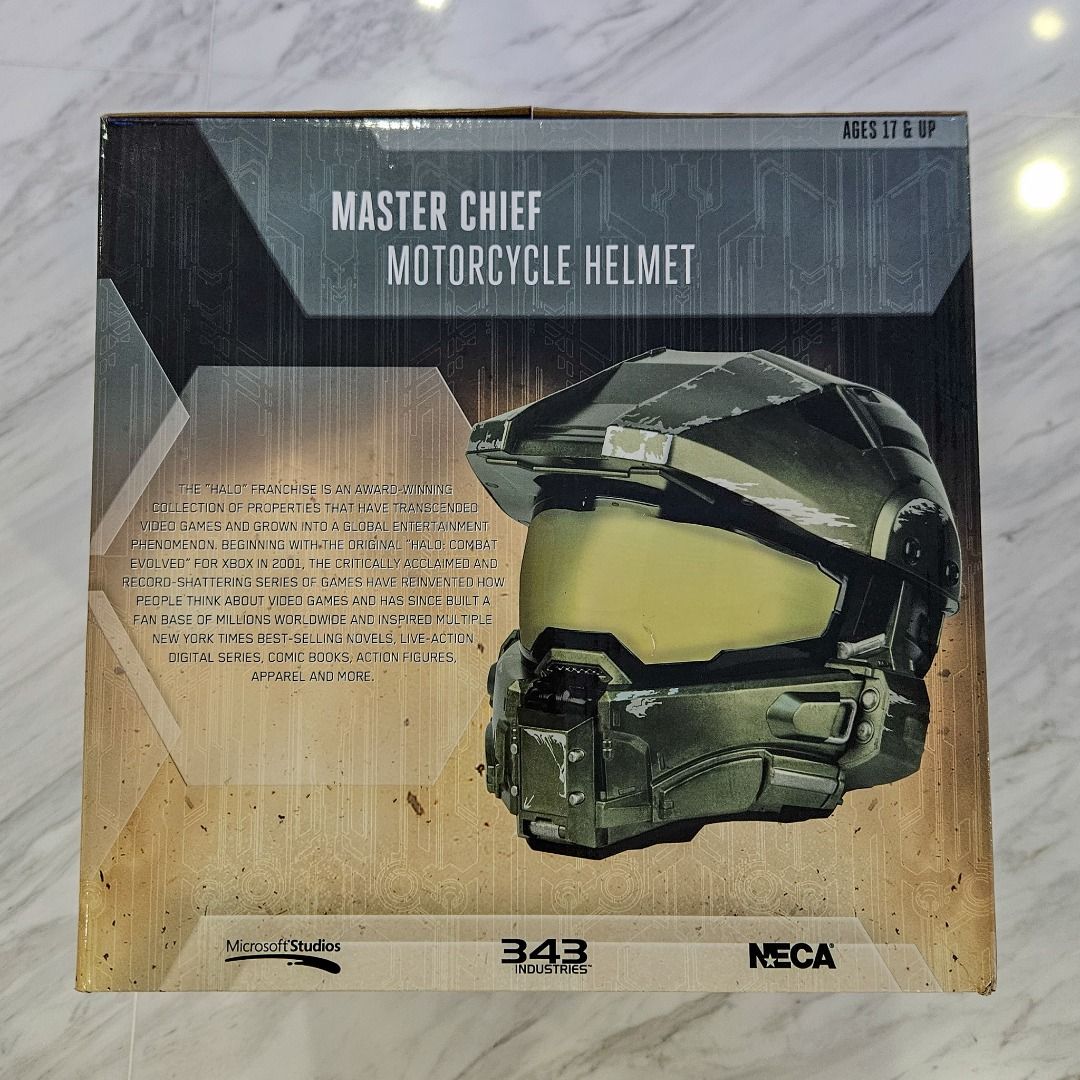 Neca master chief motorcycle helmet sales