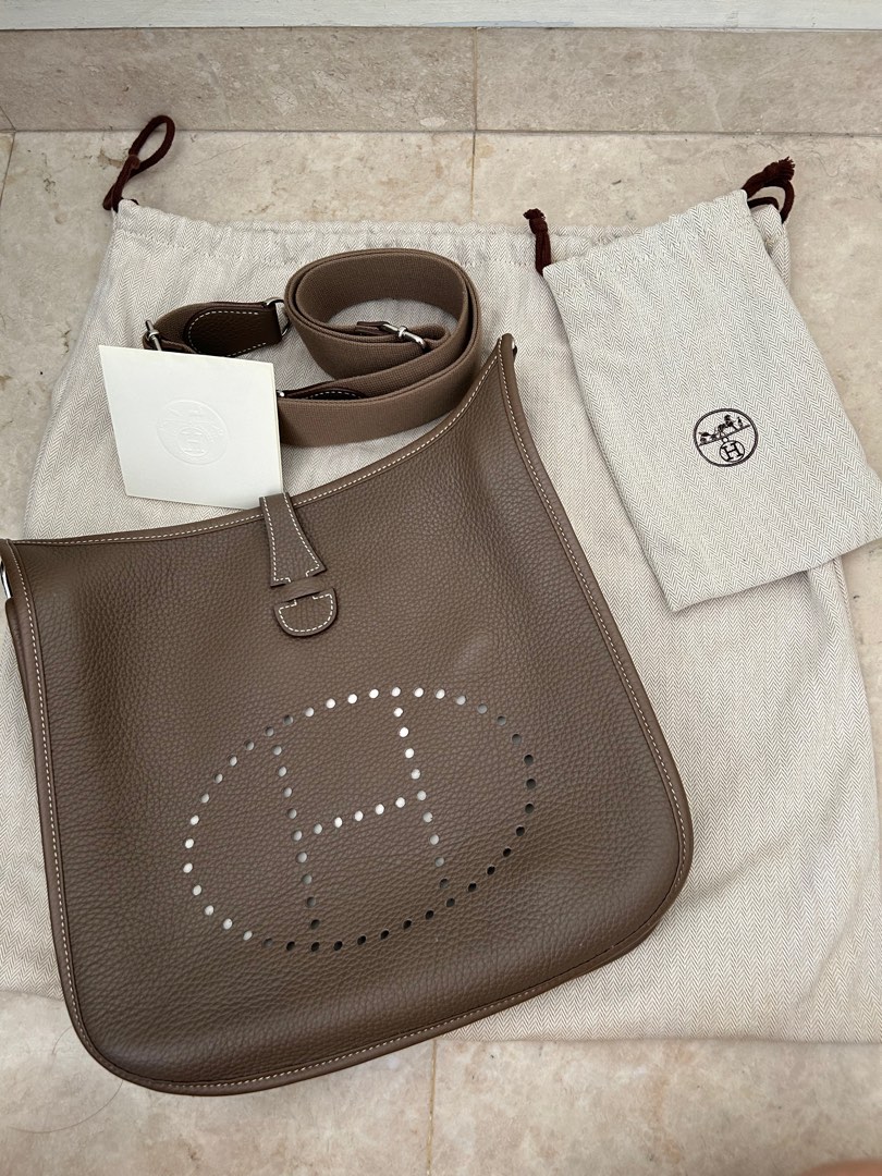 Hermes evelyne pm etoupe sales