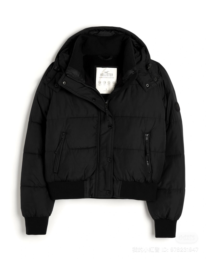 Hollister neoprene sale hoodie