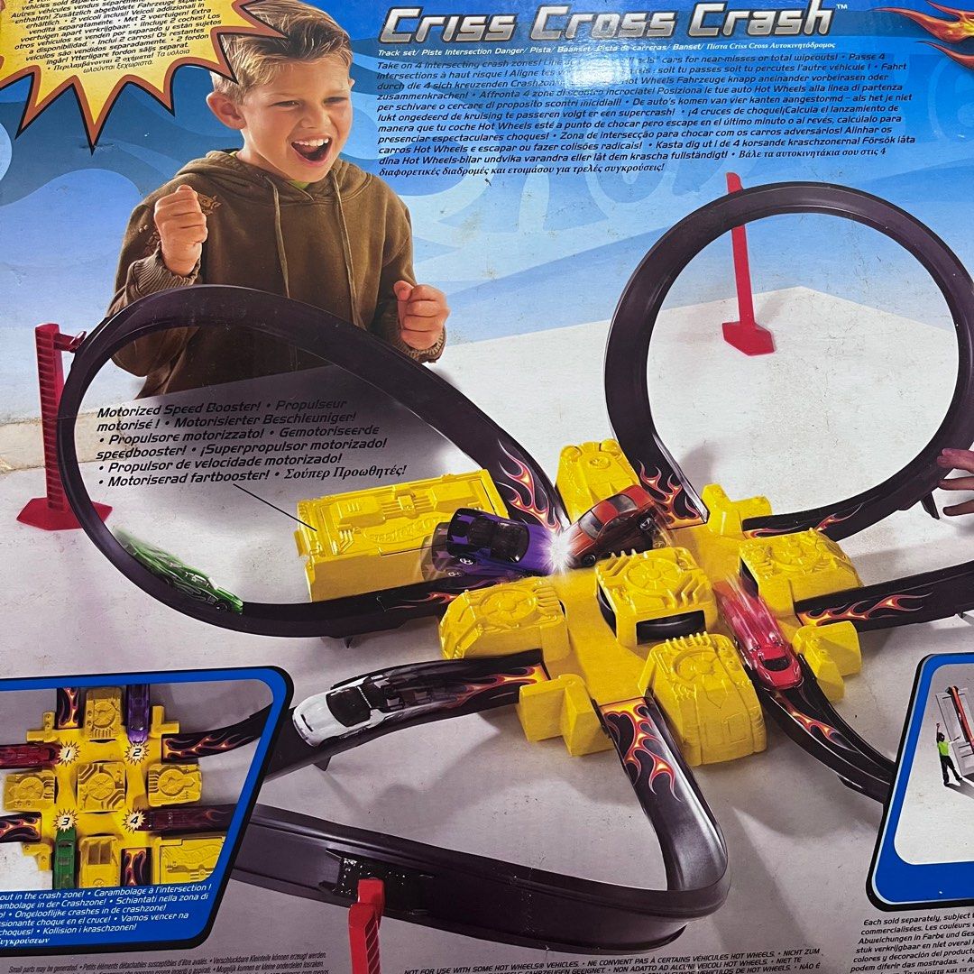 Hot wheels Criss Cross Crash Hobbies Toys Toys Games on