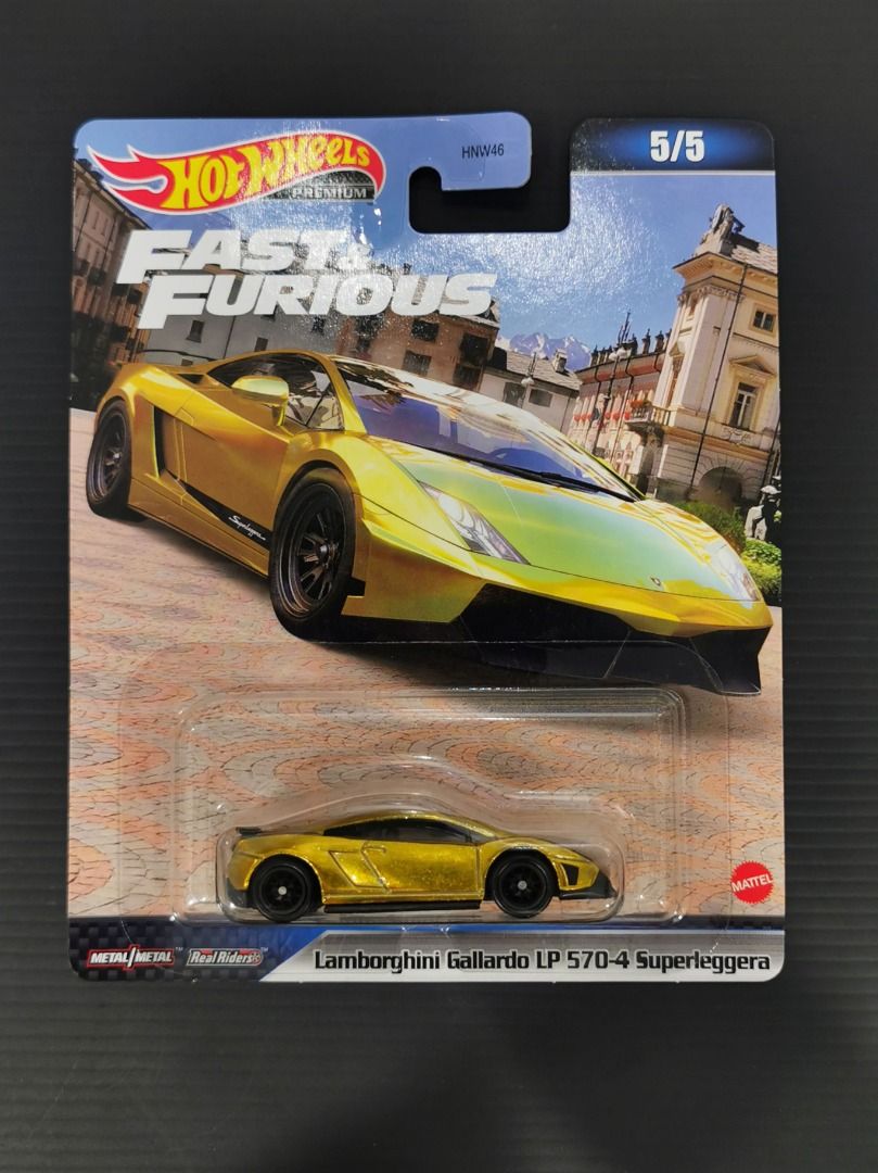 Hot Wheels Premium Fast & Furious LAMBORGHINI GALLARDO LP 570-4